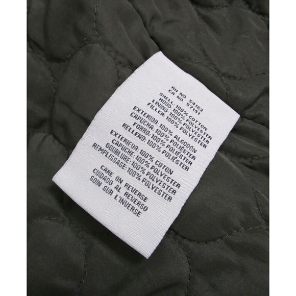 Levis Jacket Men's Medium Brown Lined Zip Snap Canvas Hoodie Trucker Coat - Picture 5 of 10